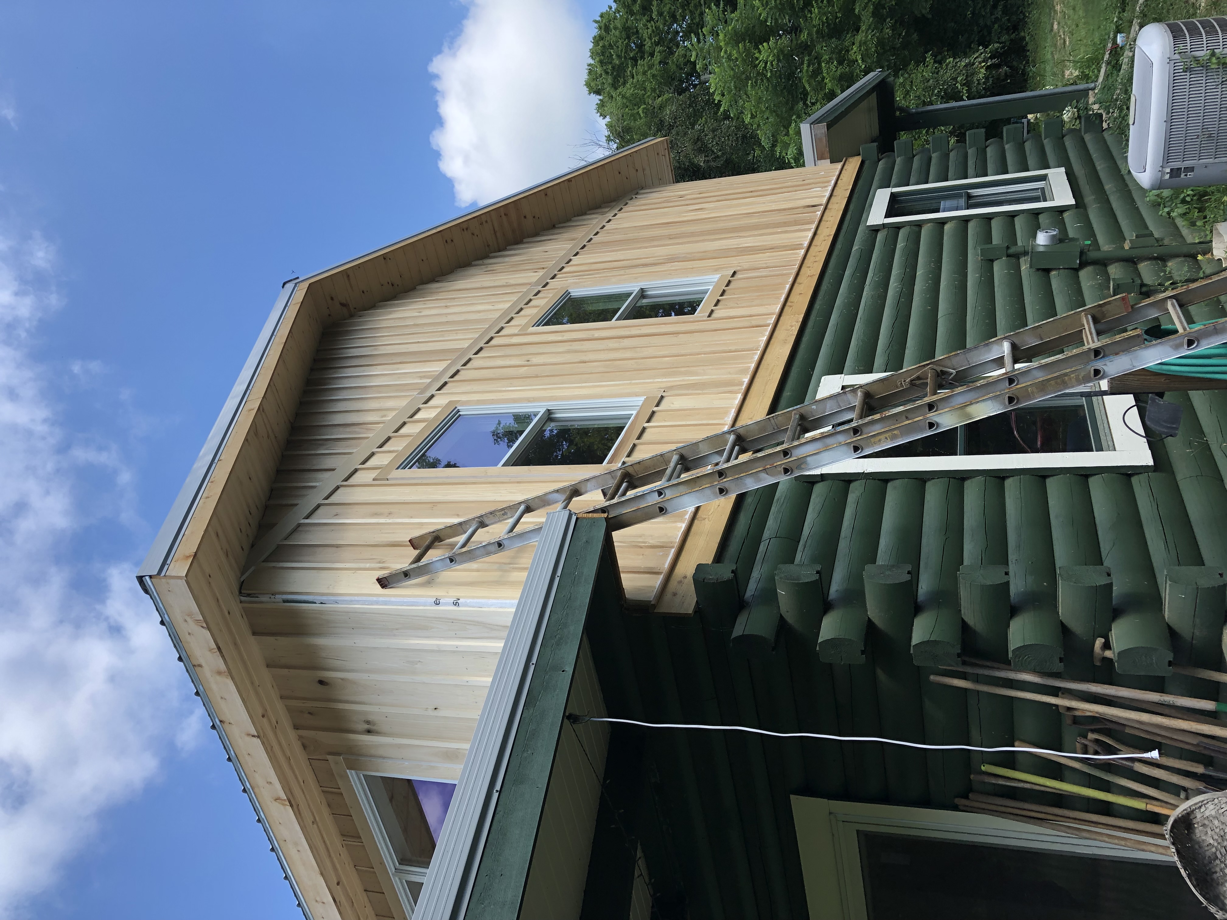 New construction siding