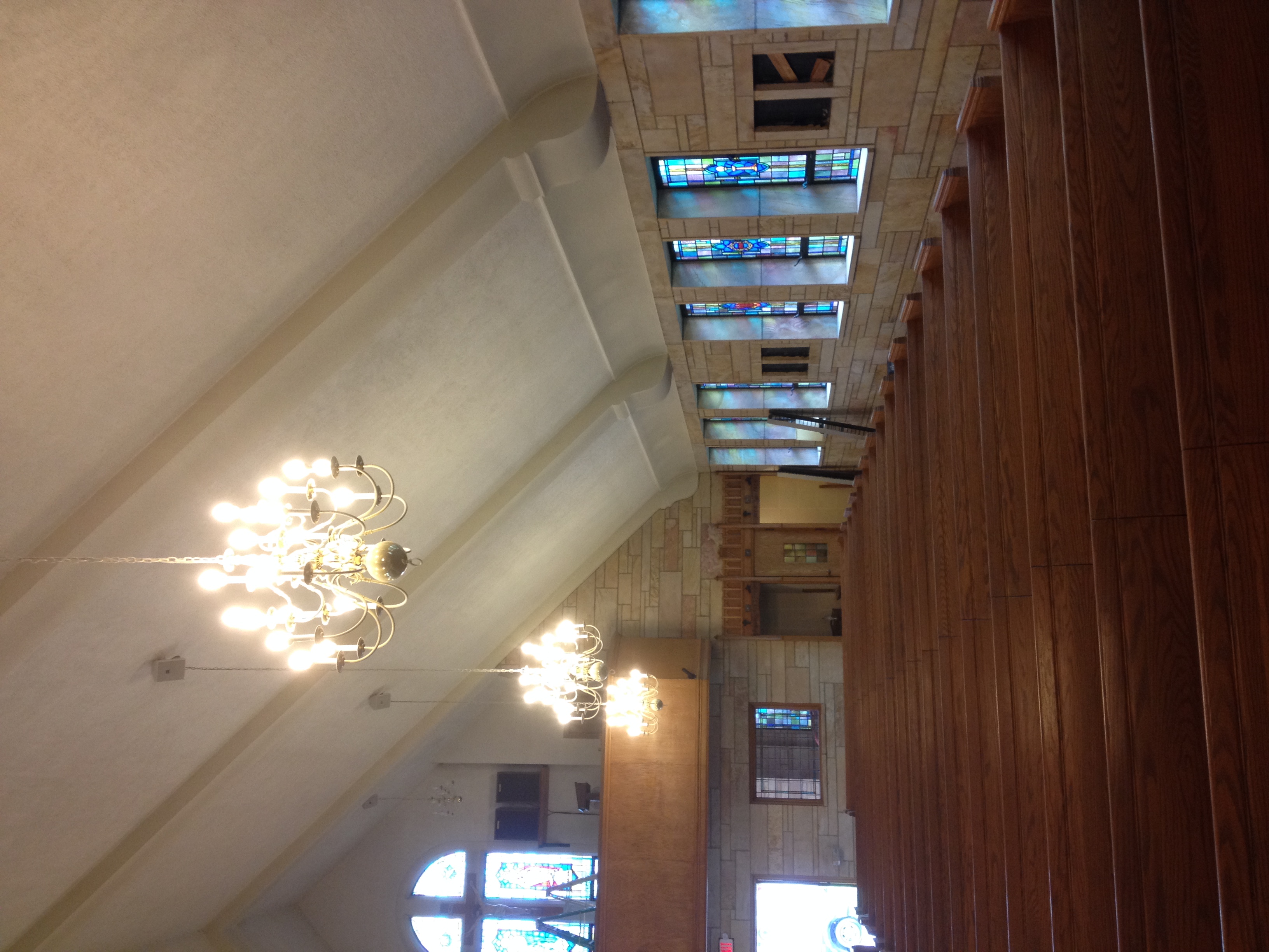 Church sanctuary restoration